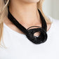 Knotted Knockout - Black - Paparazzi Necklace Image