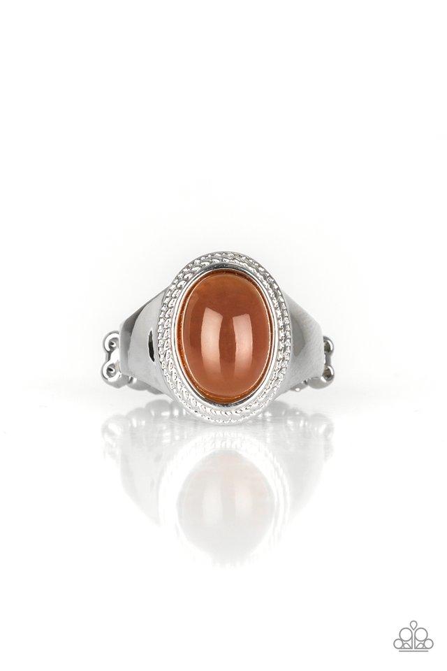 Paparazzi Ring ~ Mystically Malibu - Brown