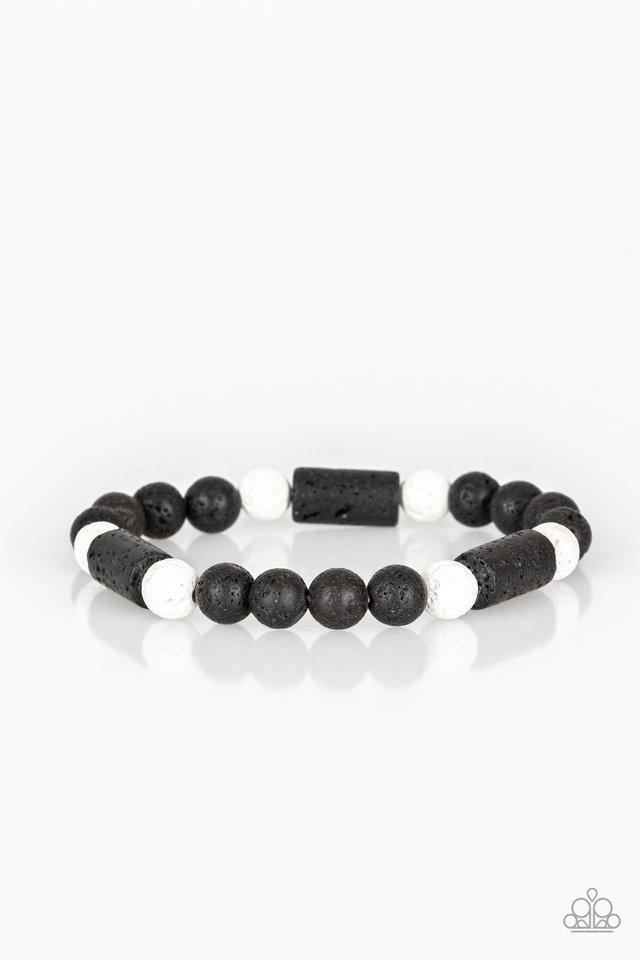 Paparazzi Bracelet ~ Just Chillax - White