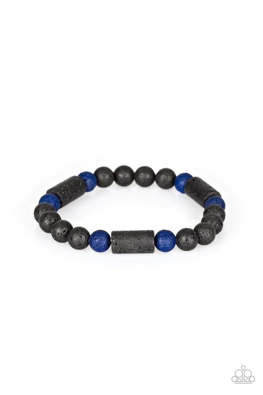 Just Chillax - Blue - Paparazzi Bracelet Image