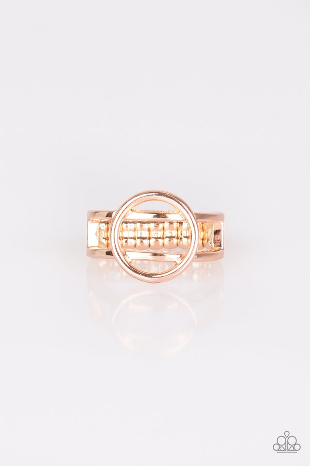 City Center Chic - Rose Gold - Paparazzi Ring Image