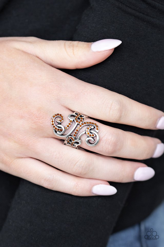 Waltzing Wonders - Brown - Paparazzi Ring Image
