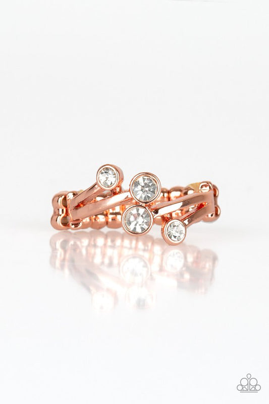 GLOWING Great Places - Copper - Paparazzi Ring Image