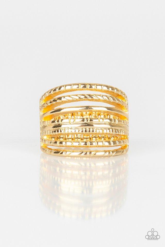 Paparazzi Ring ~ Basic Maverick - Gold