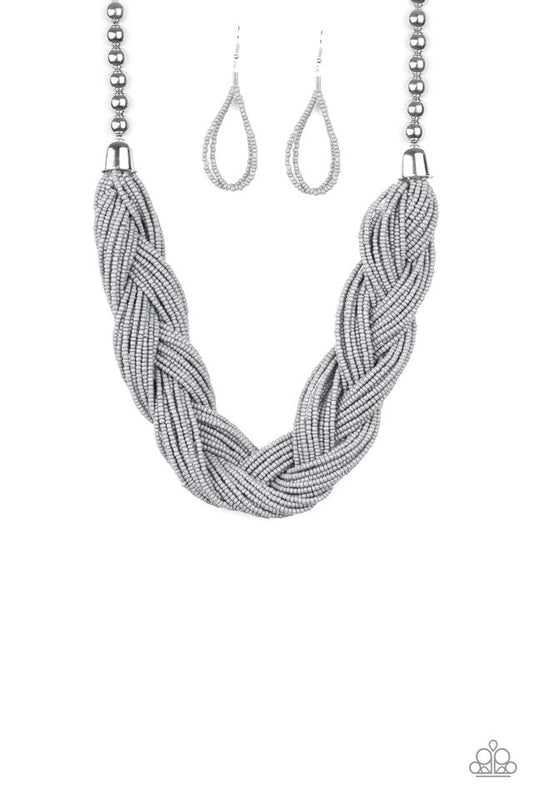 The Great Outback - Silver - Paparazzi Necklace Image