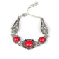 Serenely Southern - Red - Paparazzi Bracelet Image
