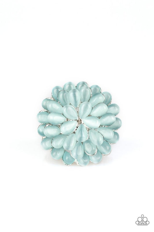Bloomin Bloomer - Blue - Paparazzi Ring Image