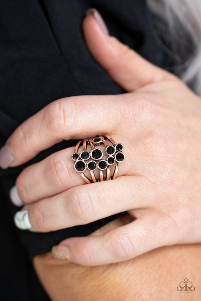 Meet In The Middle - Copper - Paparazzi Ring Image