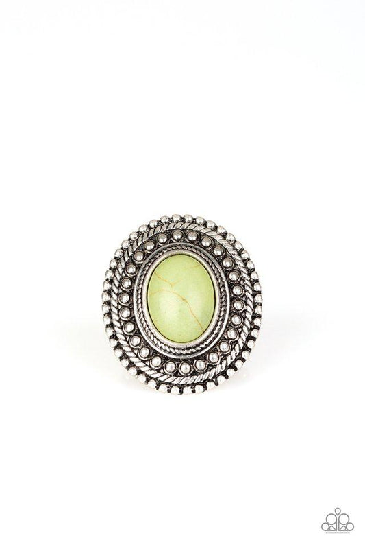 Paparazzi Ring ~ Terra Terrain - Green