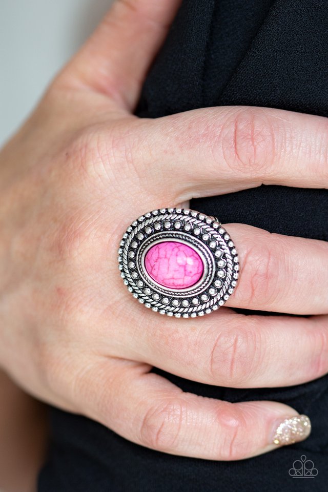 Terra Terrain - Pink - Paparazzi Ring Image