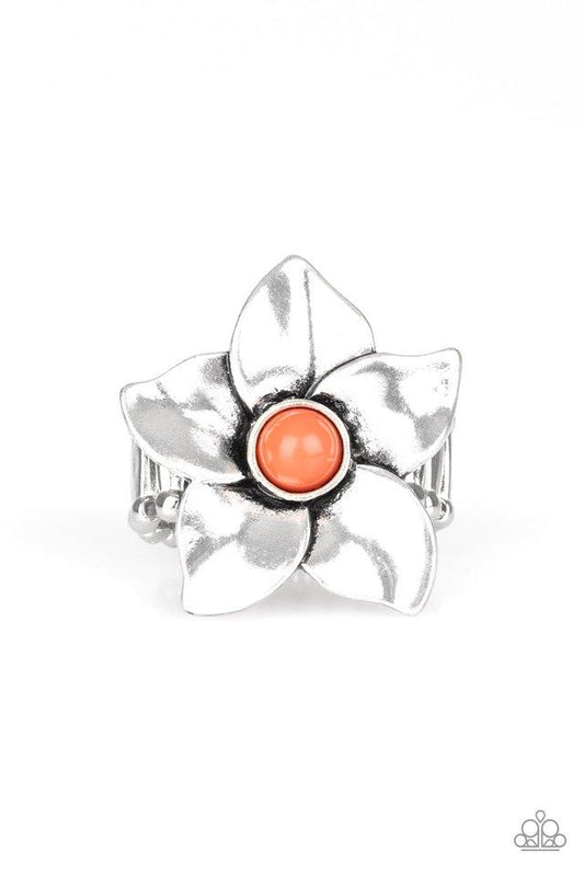 Paparazzi Ring ~ Ask For Flowers - Orange