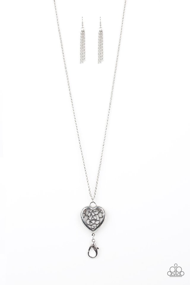 For The Love - Silver - Paparazzi Necklace Image