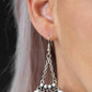 Terra Tribe - White - Paparazzi Earring Image