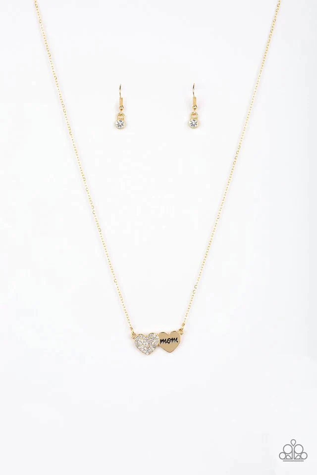 Paparazzi Necklace ~ Mama Knows Best - Gold