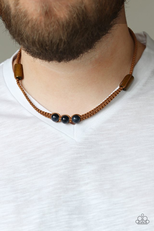Honolulu Hustler - Blue - Paparazzi Necklace Image