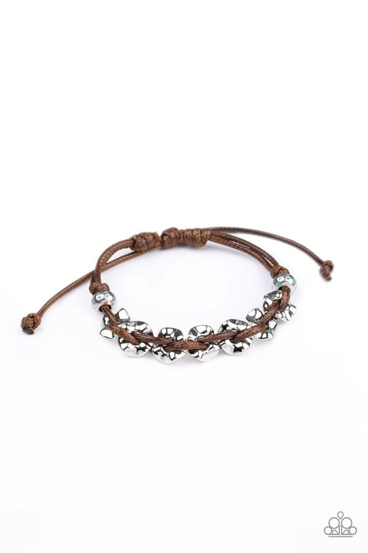 Ride The Rails - Brown - Paparazzi Bracelet Image