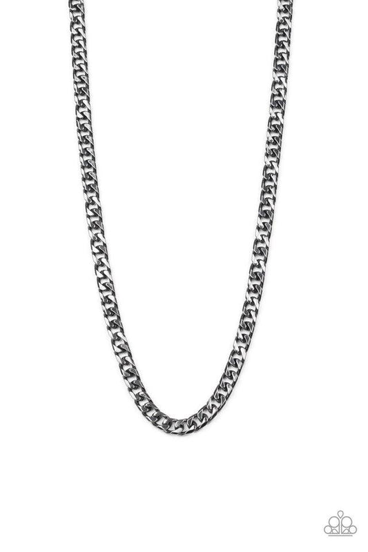 Paparazzi Necklace ~ The Game CHAIN-ger - Black