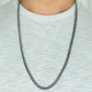 First Rule Of Fight Club - Black - Paparazzi Necklace Image