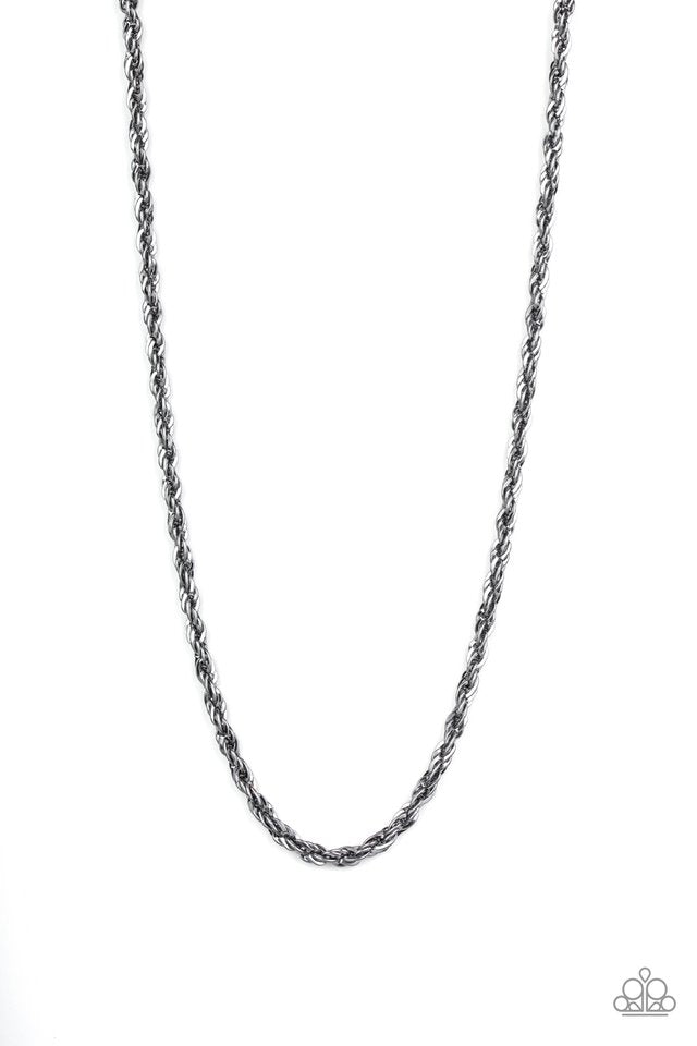 Instant Replay - Black - Paparazzi Necklace Image