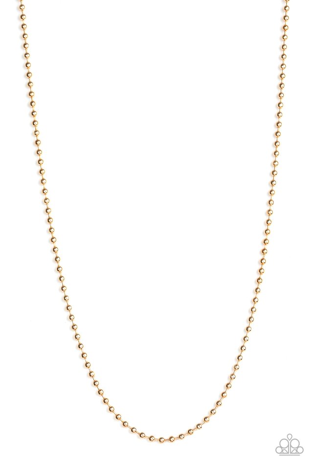 Cadet Casual - Gold - Paparazzi Necklace Image