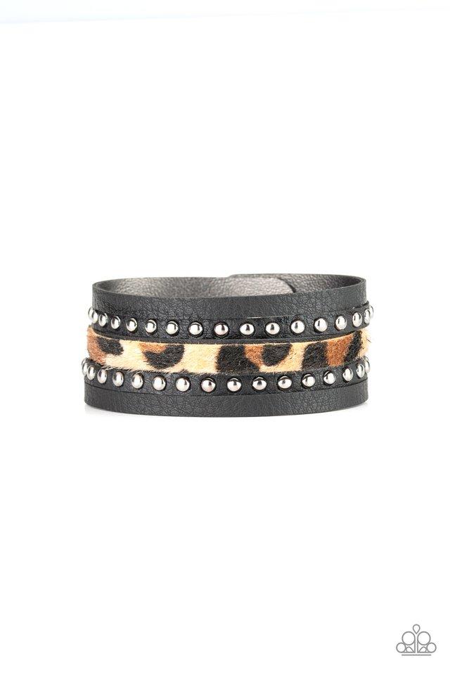 Paparazzi Bracelet ~ Born To Be WILDCAT - Brown