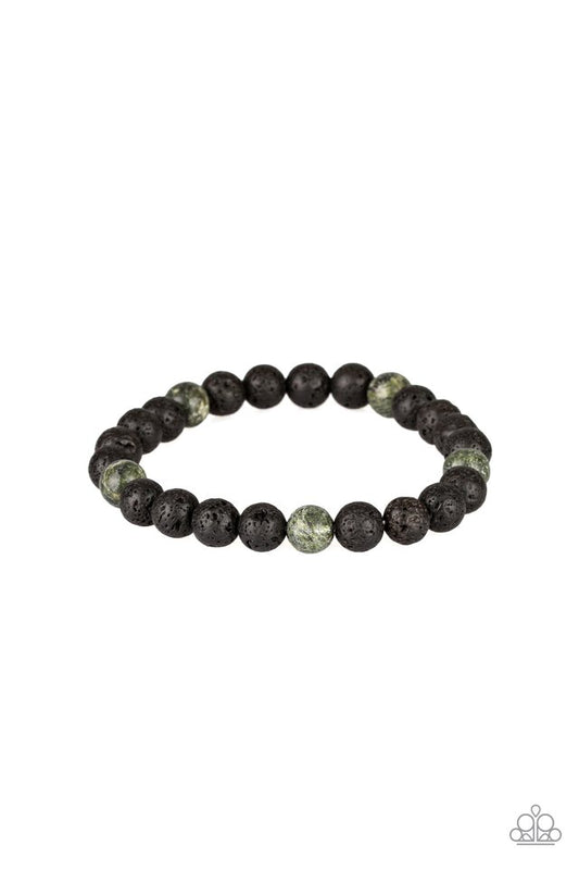 Enlivened - Green - Paparazzi Bracelet Image