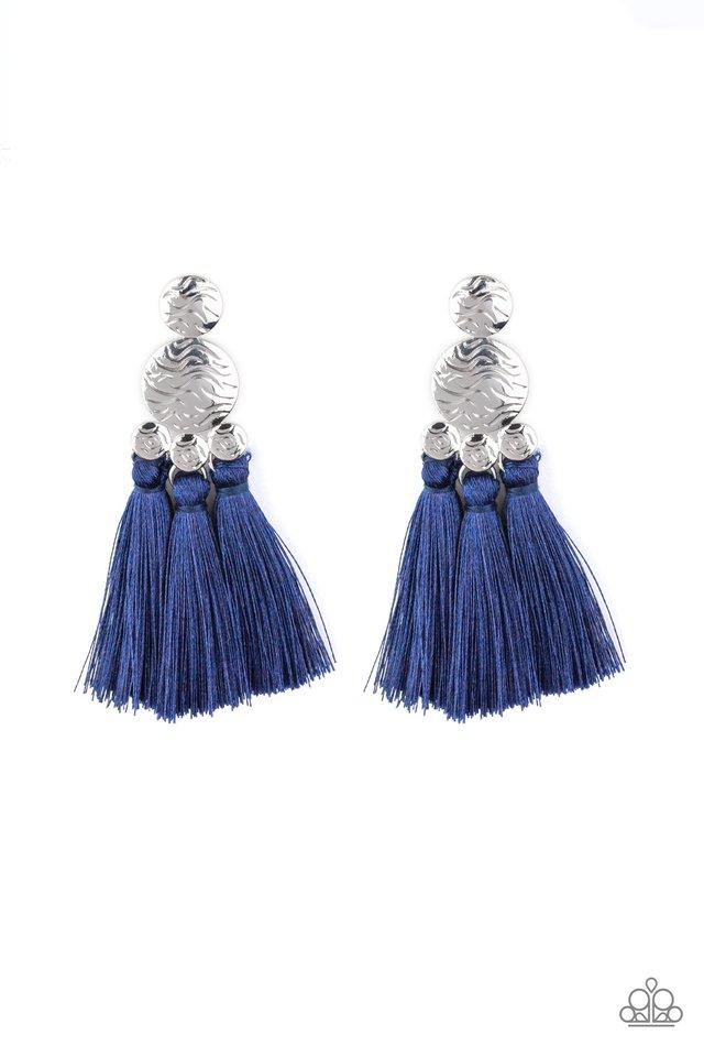 Paparazzi Earring ~ Taj Mahal Tourist - Blue