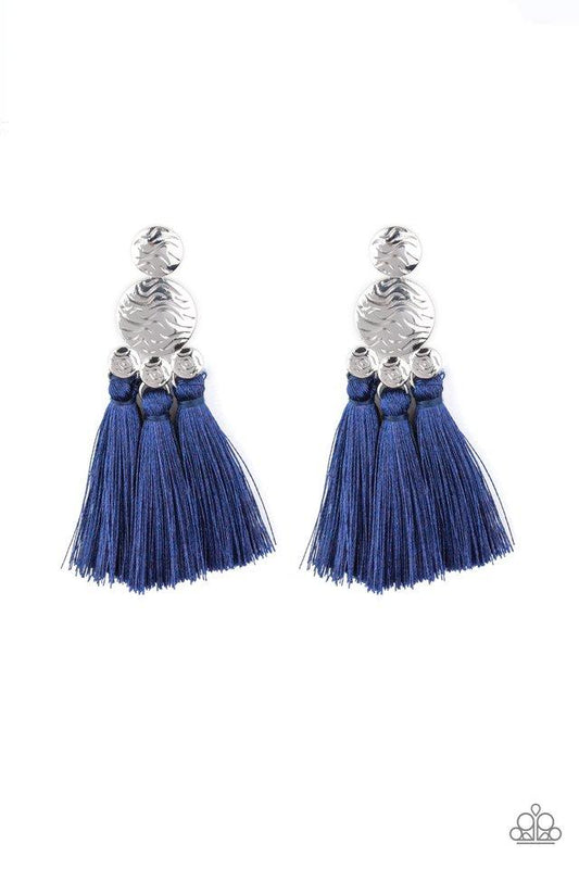 Paparazzi Earring ~ Taj Mahal Tourist - Blue