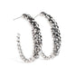 A GLITZY Conscience - Silver - Paparazzi Earring Image