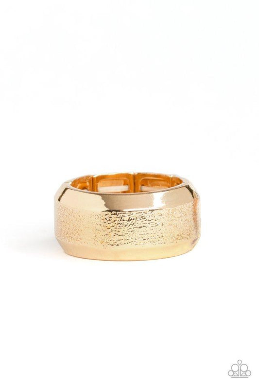Paparazzi Ring ~ Checkmate - Gold