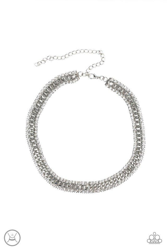 Paparazzi Necklace ~ Empo-HER-ment - White
