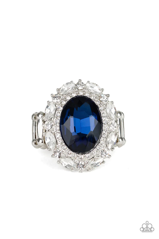 Paparazzi Ring ~ Show Glam - Blue
