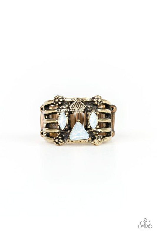 Paparazzi Ring ~ Shape Scene - Brass