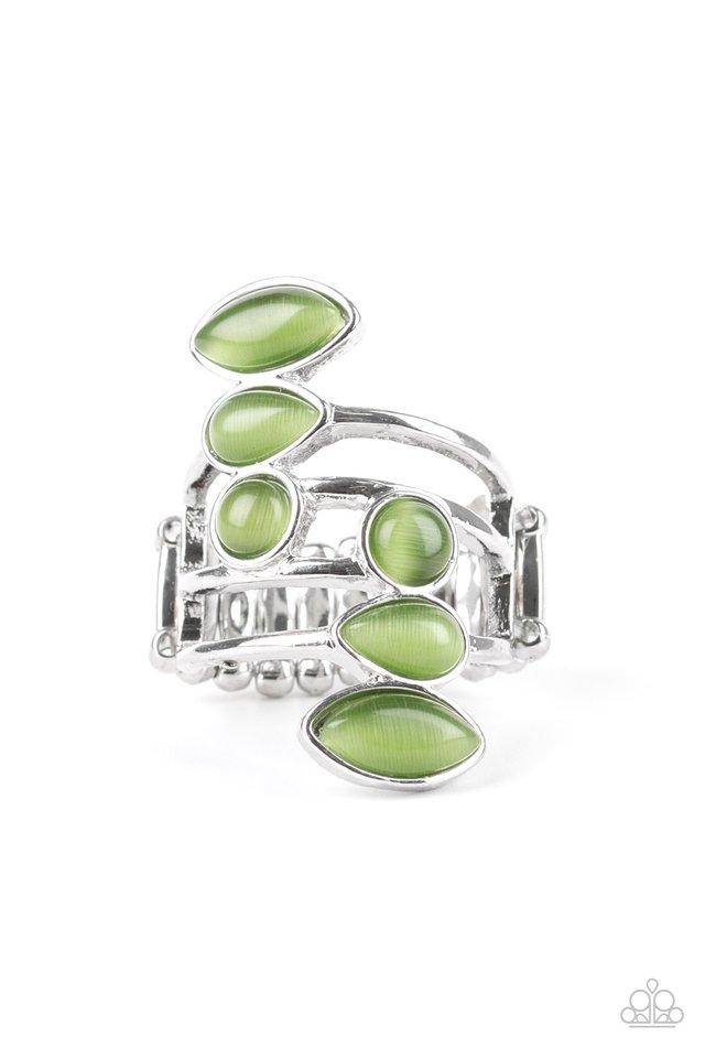 Paparazzi Ring ~ Wraparound Radiance - Green