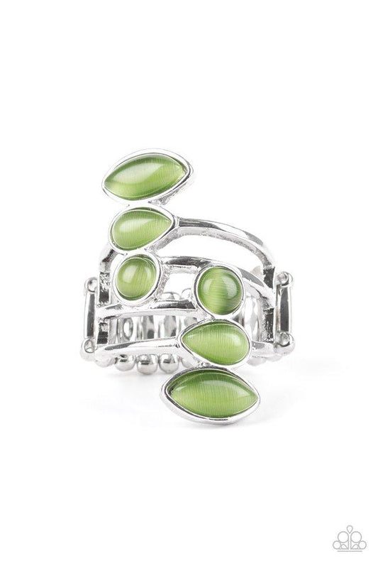 Paparazzi Ring ~ Wraparound Radiance - Green