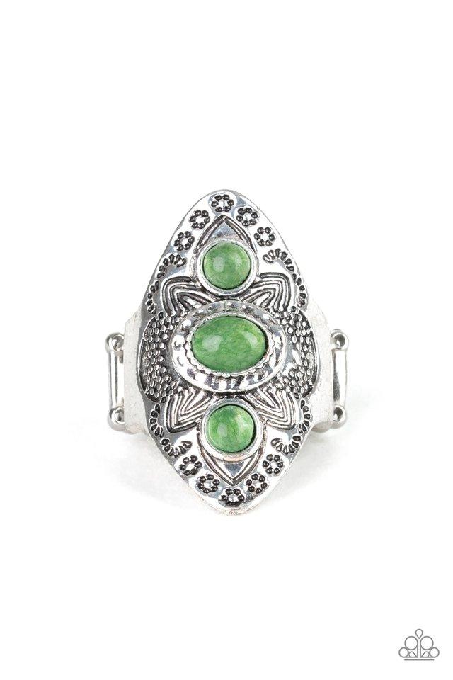 Paparazzi Ring ~ Malibu Mystic - Green