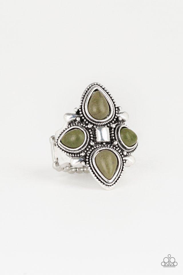 Paparazzi Ring ~ Dune Runner - Green