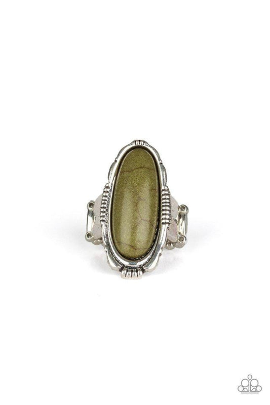Paparazzi Ring ~ Desert Thirst - Green
