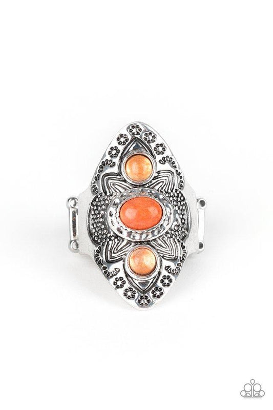 Paparazzi Ring ~ Malibu Mystic - Orange