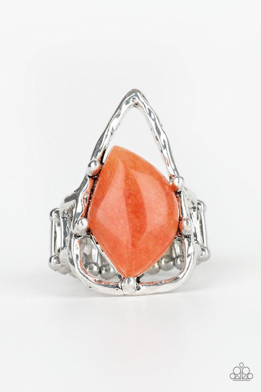 Paparazzi Ring ~ Get The Point - Orange