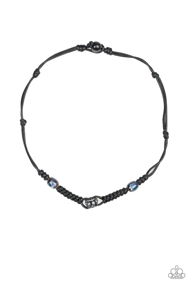 Beach Break - Black - Paparazzi Necklace Image