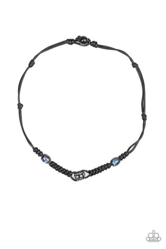 Beach Break - Black - Paparazzi Necklace Image