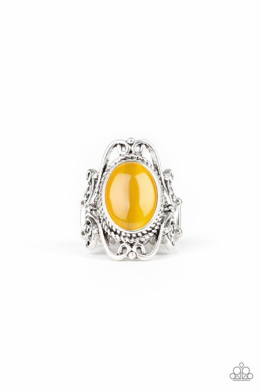 Paparazzi Ring ~ Fairytale Flair - Yellow
