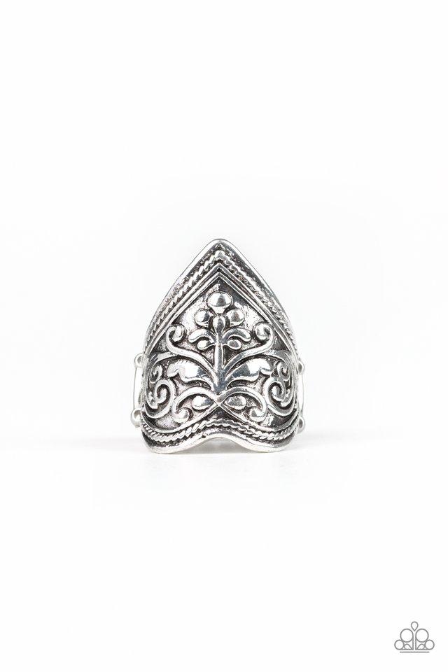 Paparazzi Ring ~ Fall Into VINE - Silver