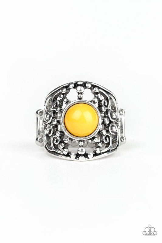 Paparazzi Ring ~ On An Adventure - Yellow