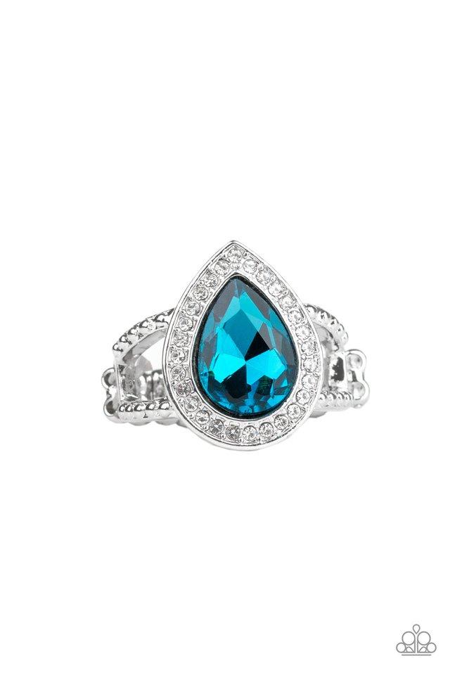 Paparazzi Ring ~ Hollywood Heirloom - Blue