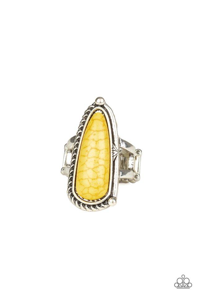 Paparazzi Ring ~ Pioneer Plains - Yellow