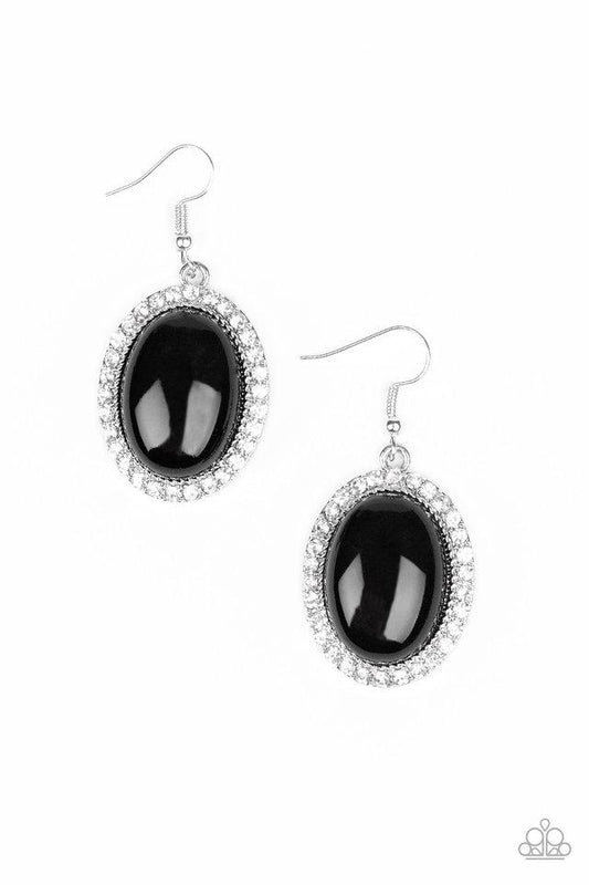 Paparazzi Earring ~ Celebrity Crush - Black