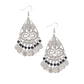Mermaid Mojito - Black - Paparazzi Earring Image