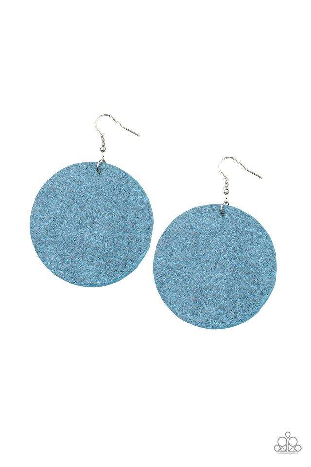 Paparazzi Earring ~ Trend Friends - Blue